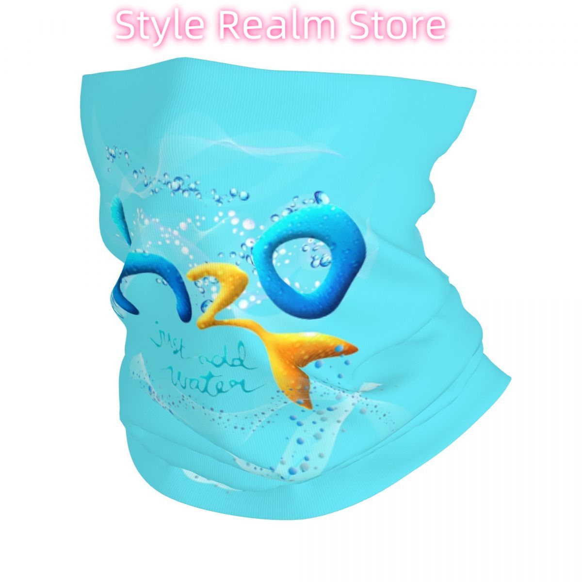 Neck Gaiter Face Cover - Custom H2O Just Add Water Bandana