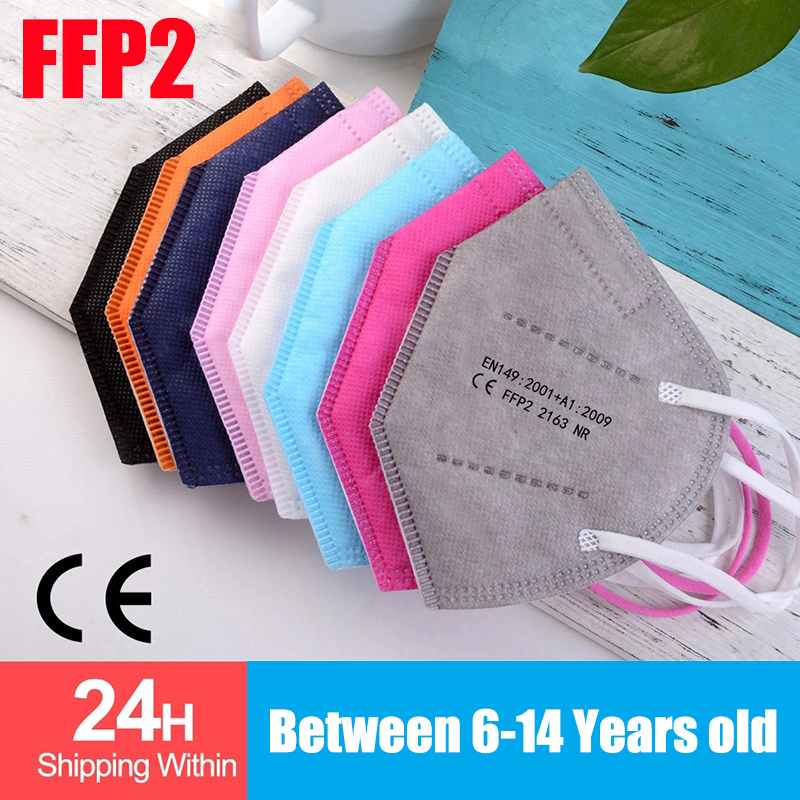 100pcs Kids mascarillas fpp2 B - Disposable Surgical Mask reseña y precio