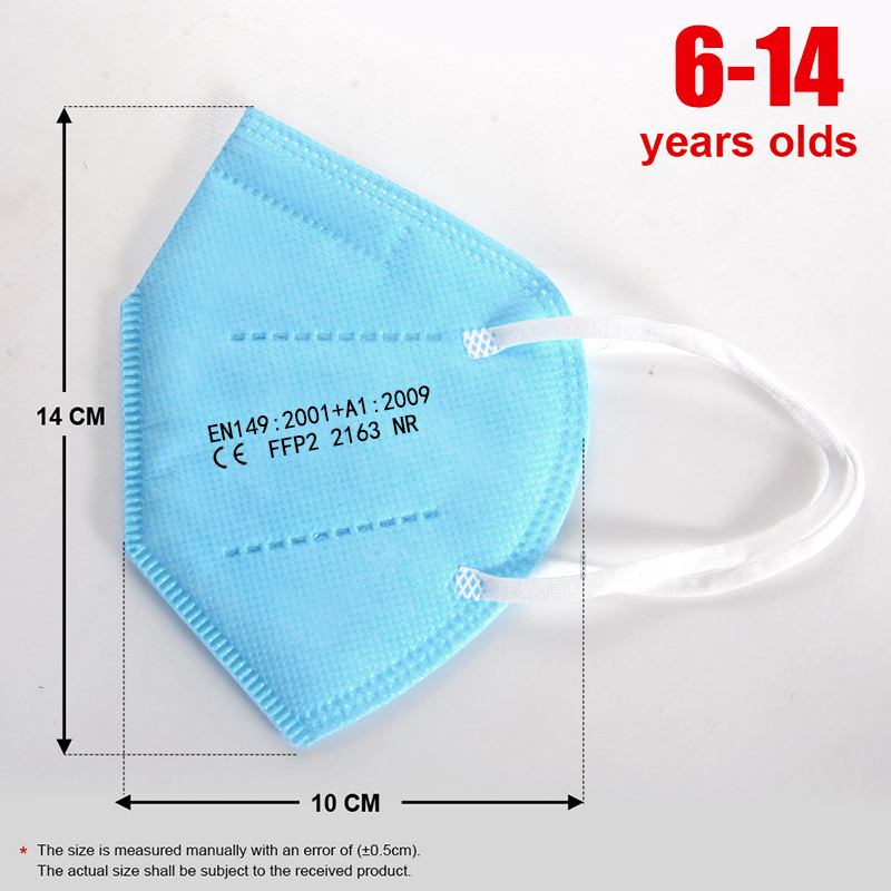 100pcs Kids mascarillas fpp2 B - Disposable Surgical Mask reseña y precio