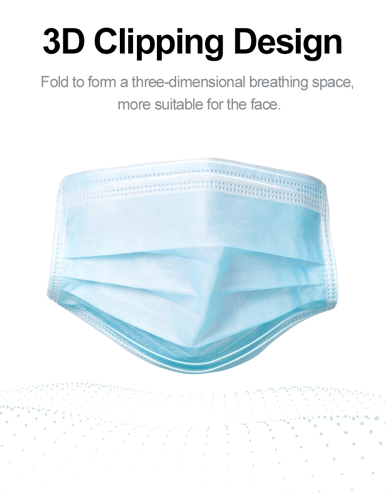 Mouth Masks 3-layer Anti-Dust  - Disposable Surgical Mask reseña y precio