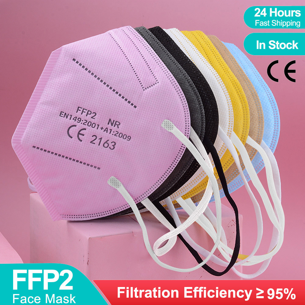 5Layer FFP2 Masks CE Approve K - Black Face Mask Pack reseña y precio