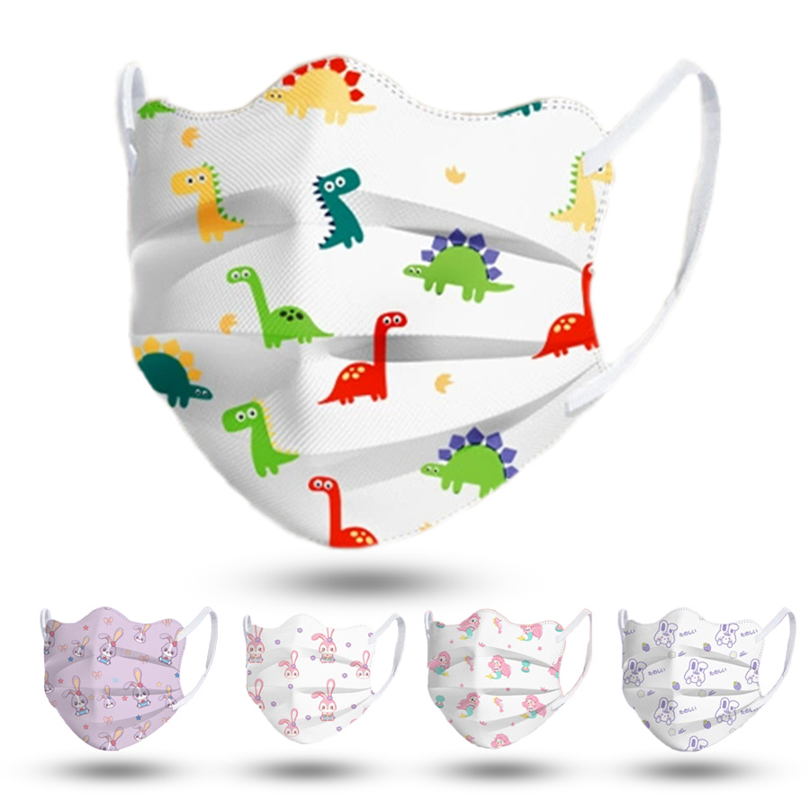 Butterfly Design Kids Cartoon  - Kids Face Mask reseña y precio