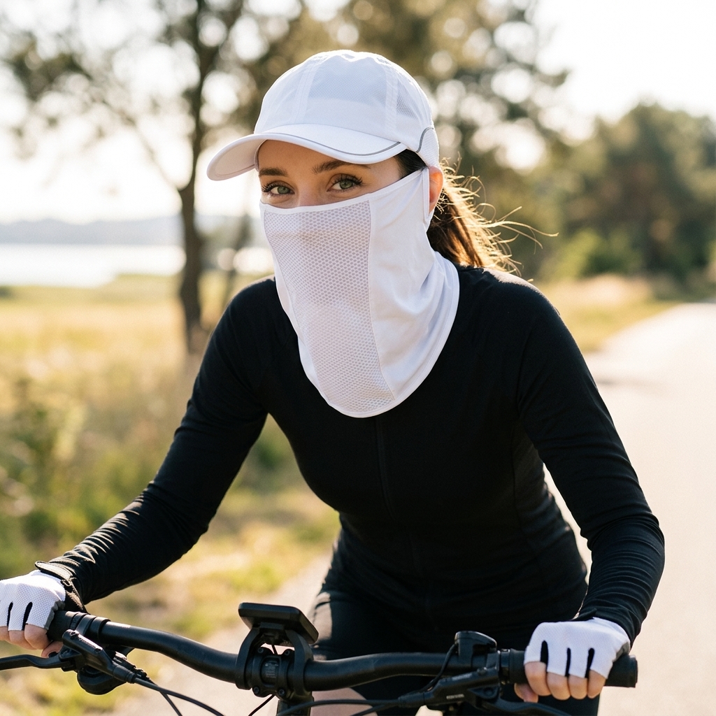 Ice Silk Sun Mask UPF50+ Breat - Sports Mask Breathable reseña y precio
