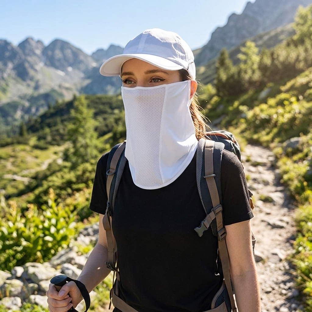Ice Silk Sun Mask UPF50+ Breat - Sports Mask Breathable reseña y precio