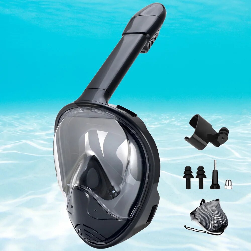 Underwater Snorkeling Full Fac - Anti Pollution Mask reseña y precio