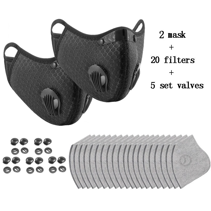 Cycling Face Mask with Filter  - Anti Pollution Mask reseña y precio