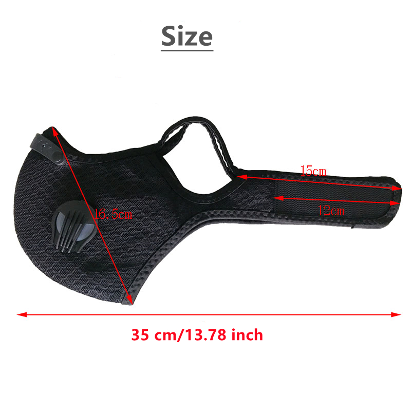 Cycling Face Mask with Filter  - Anti Pollution Mask reseña y precio