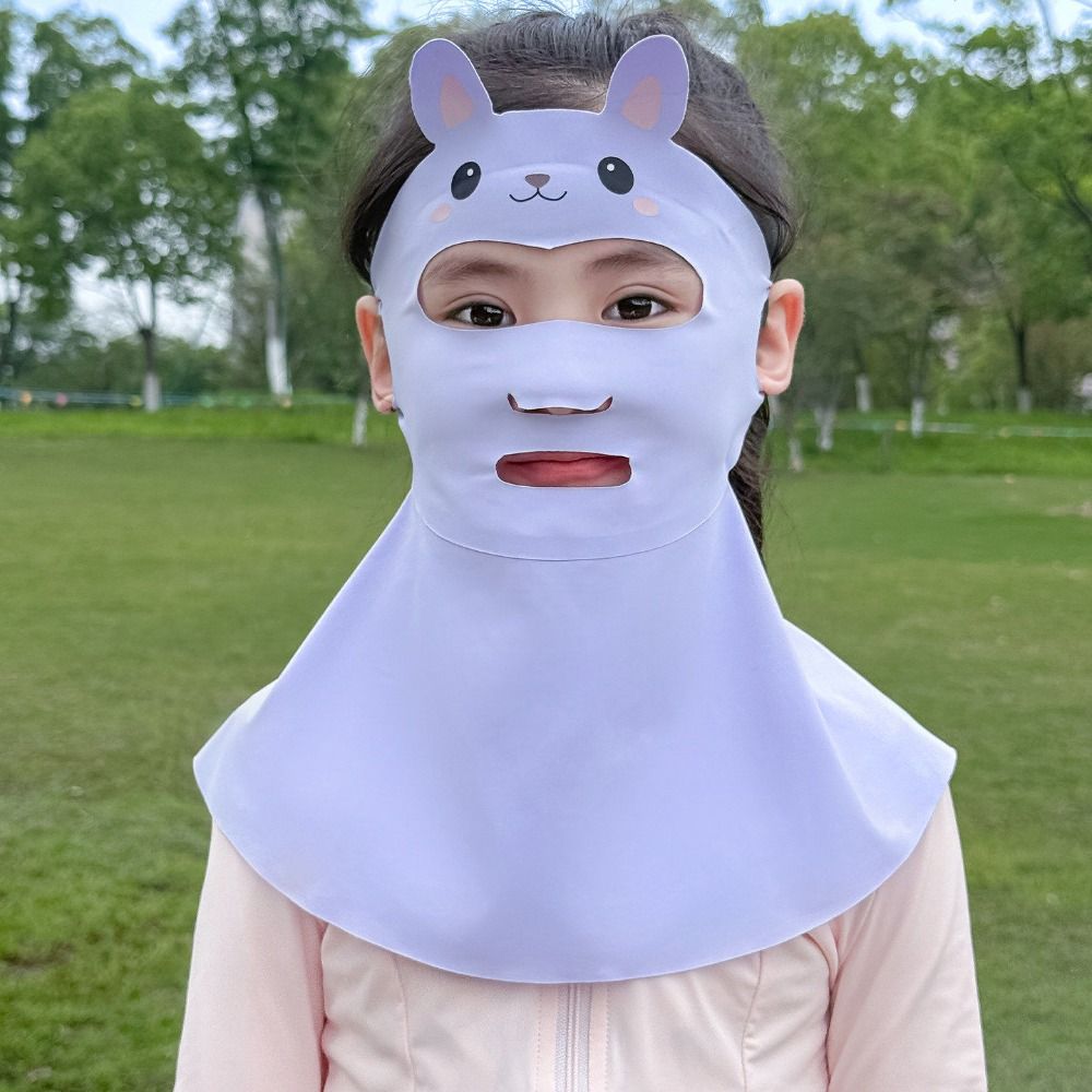 Rabbit Design Kids Sun Protect - Kids Face Mask reseña y precio