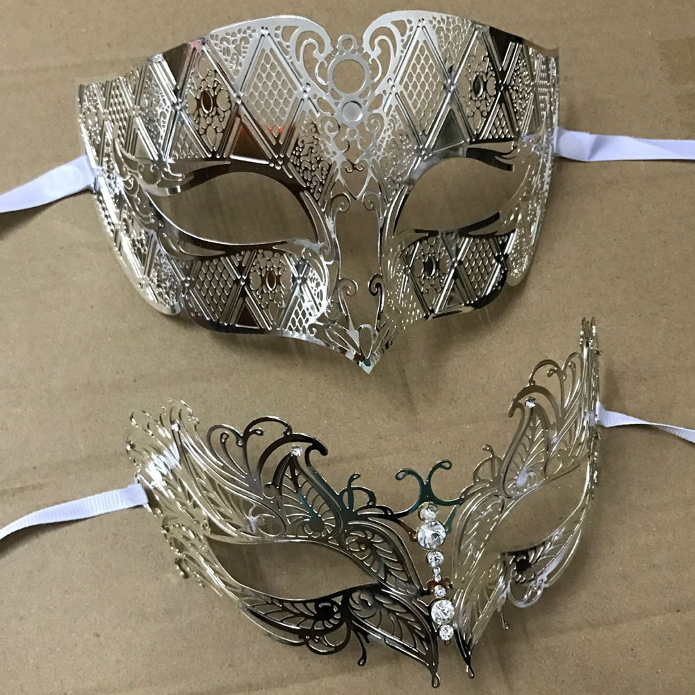 Luxury Silver Men Women Lovers - Black Face Mask Pack reseña y precio