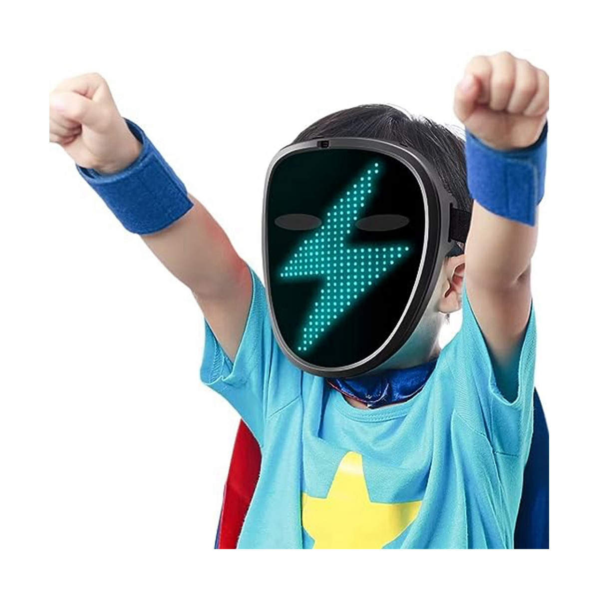LED Mask for Kid Gesture Sensi - Kids Face Mask reseña y precio
