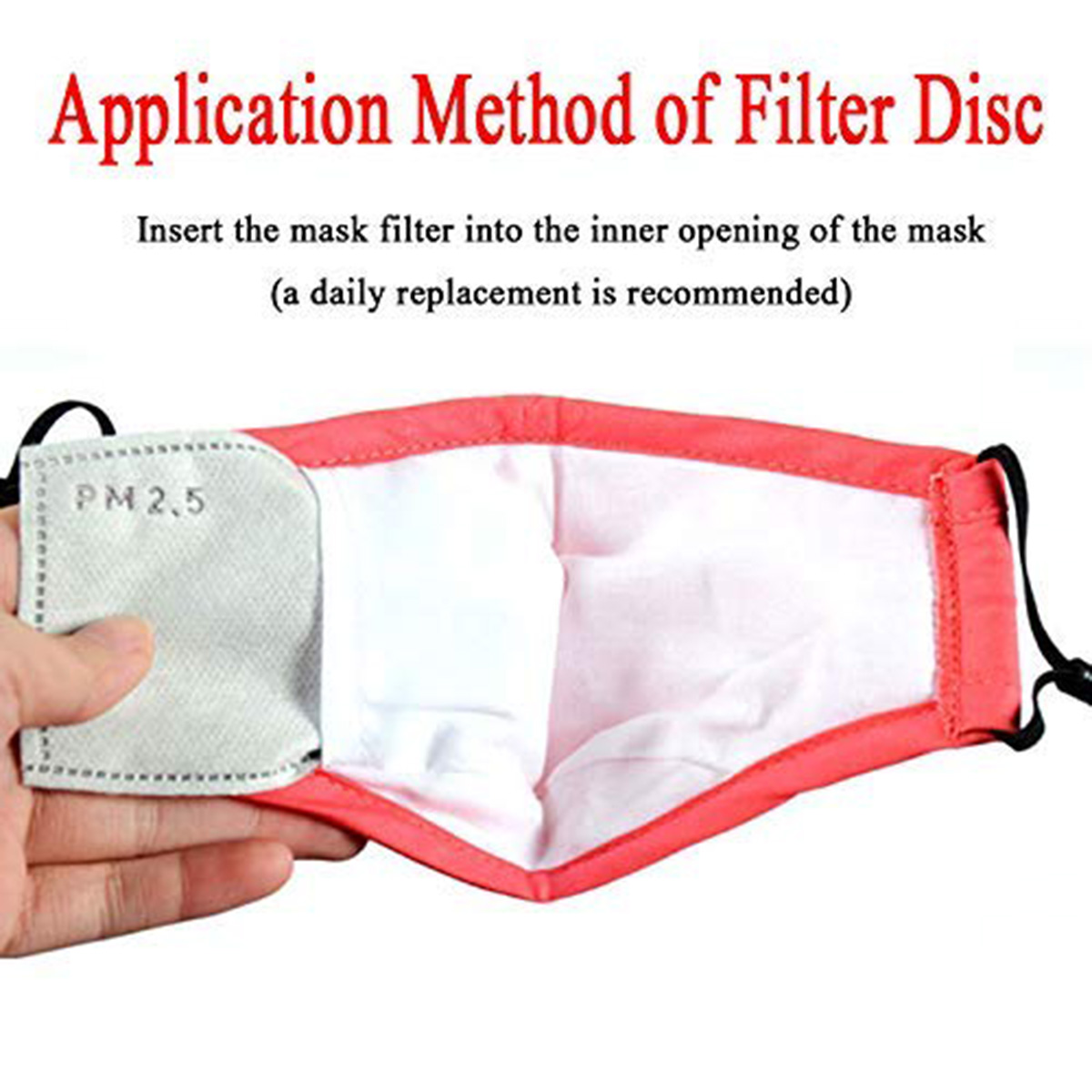 20pcs Fine Denier Face Mask Fi - Pm2.5 Filter Insert reseña y precio