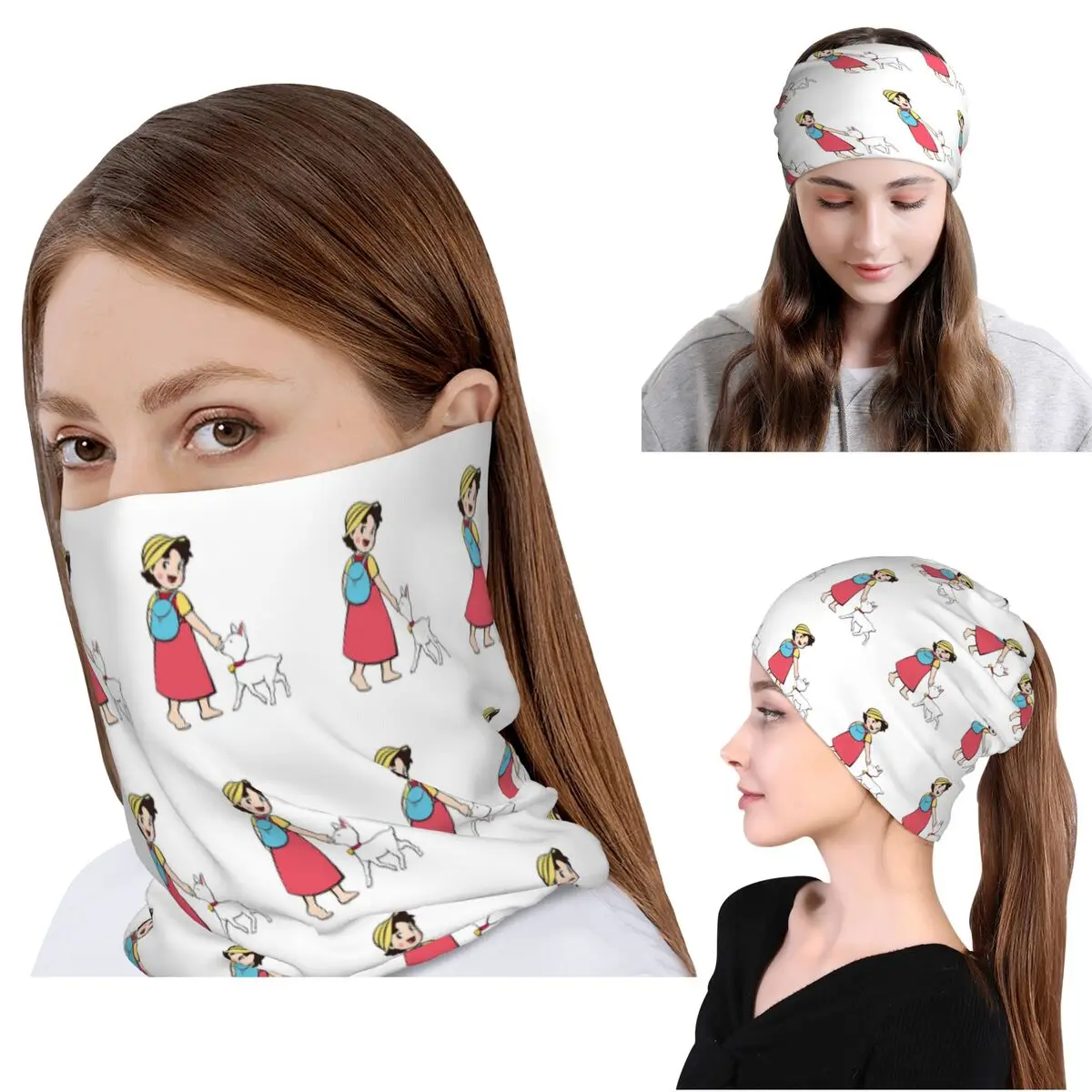 Heidi And Litle Goat Bandana N - Sports Mask Breathable reseña y precio