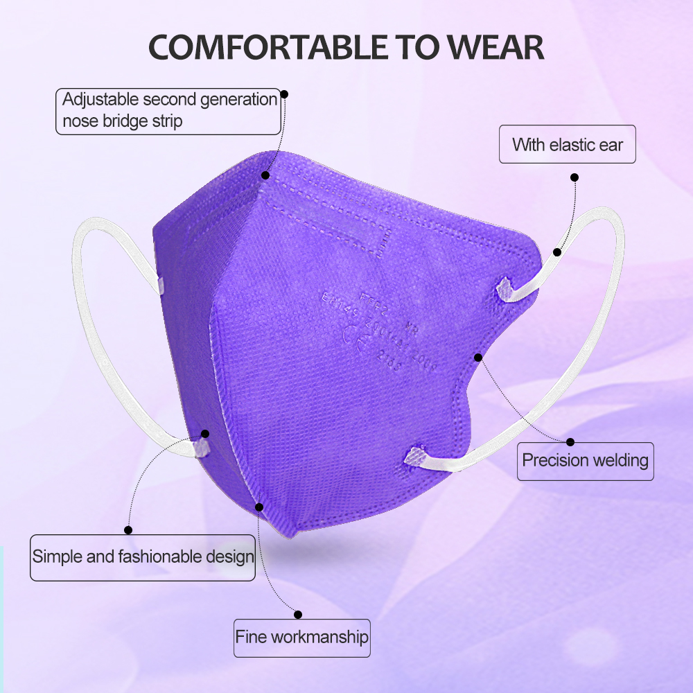 10PCS Children FFP2 Face Mask  - Kn95 Respirator Mask reseña y precio