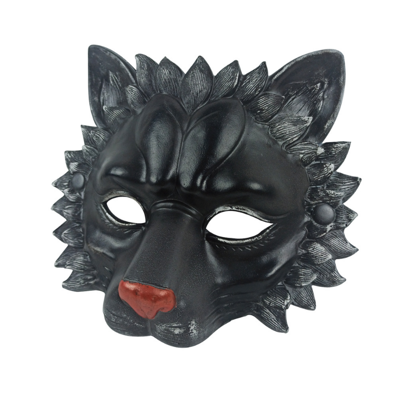 Cosplay Lion Mask PU Half Face - Respirator Half Face reseña y precio