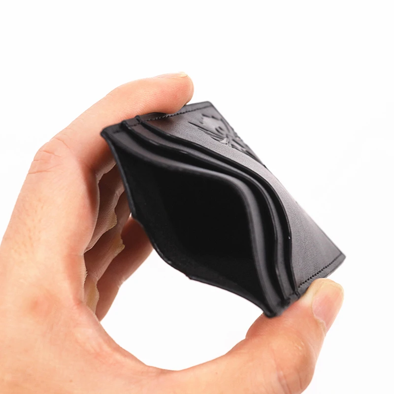 Bat ID Wallet For Men Leather  - Face Mask Storage Box reseña y precio