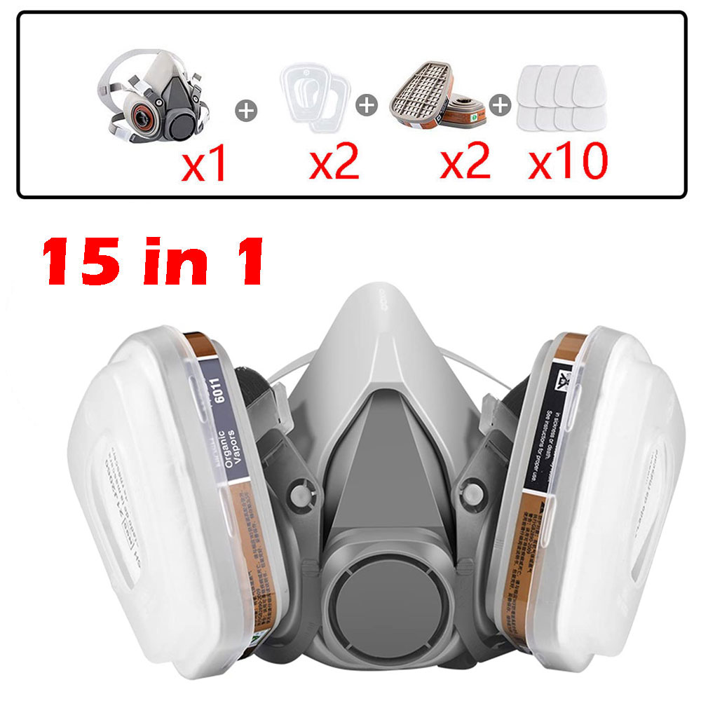 Gas Mask 6200 Set Vehicle Pain - Face Mask Storage Box reseña y precio