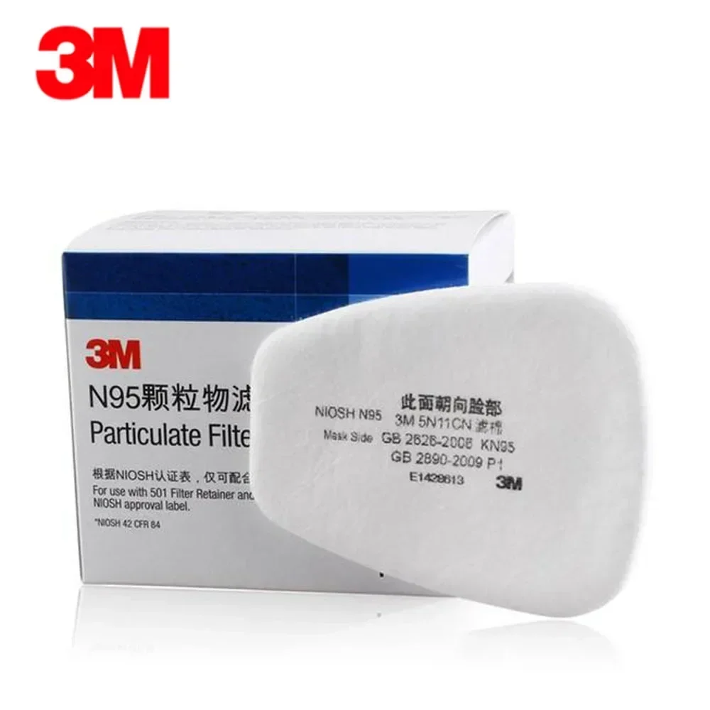 10pcs/Box 3M 5N11 Cotton Filte - Face Mask Storage Box reseña y precio