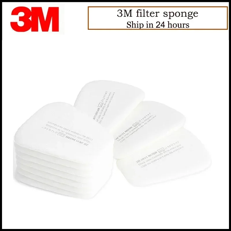 10pcs/Box 3M 5N11 Cotton Filte - Face Mask Storage Box reseña y precio