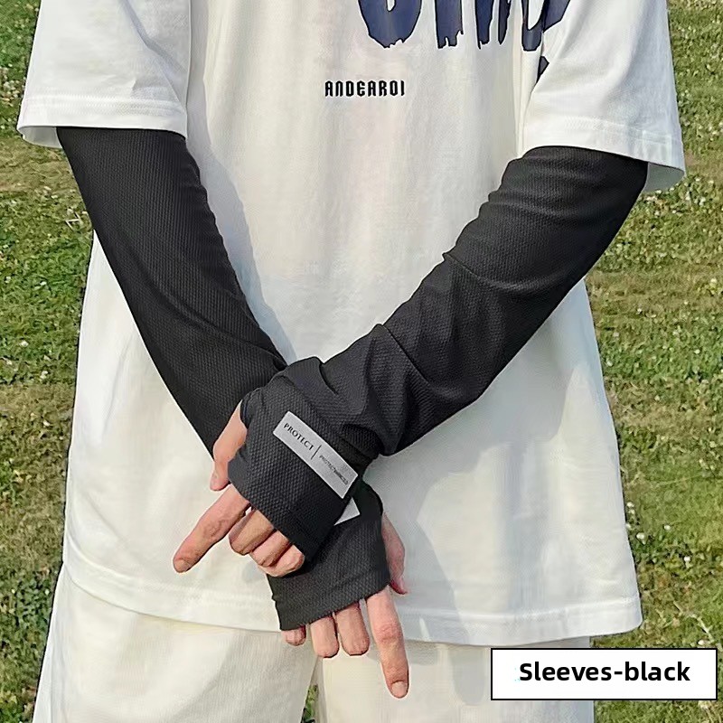 Ice Silk Sun Sleeves,Driving U - Sports Mask Breathable reseña y precio