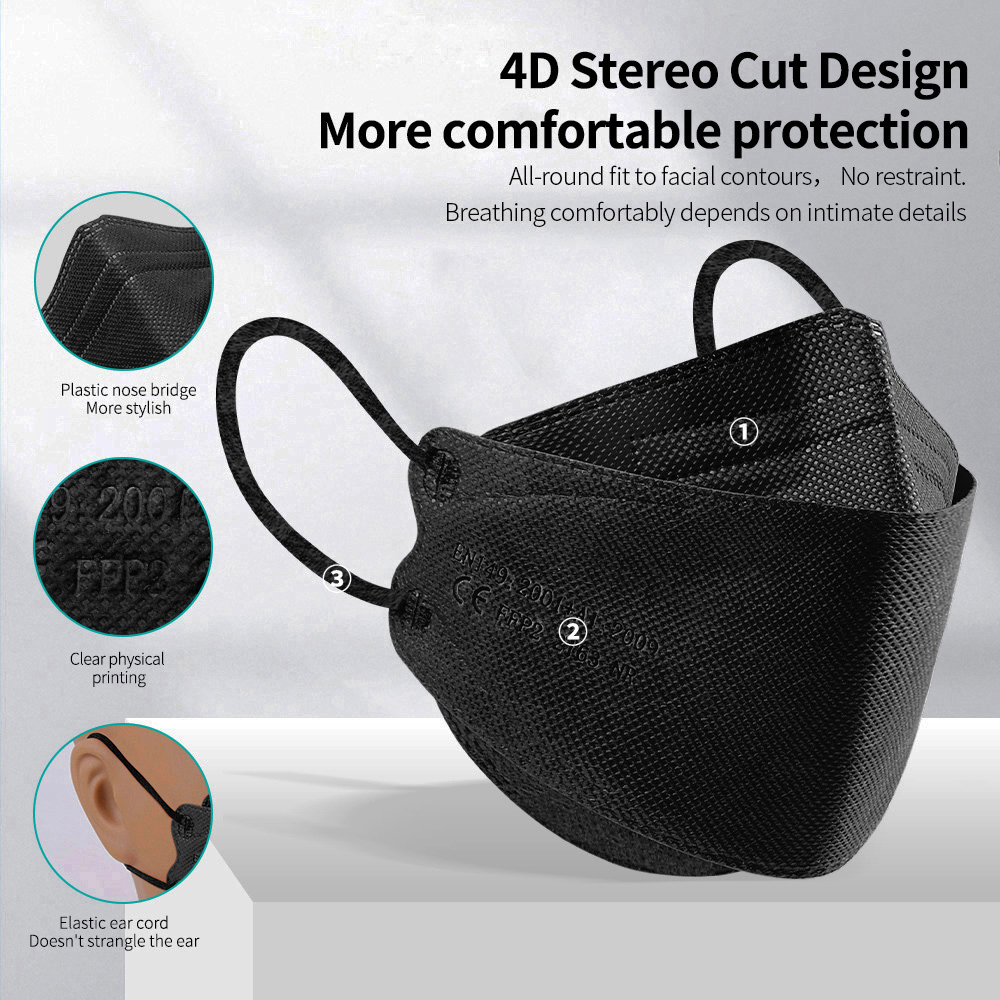 masks ffp2 face masks KN95 col - Disposable Surgical Mask reseña y precio