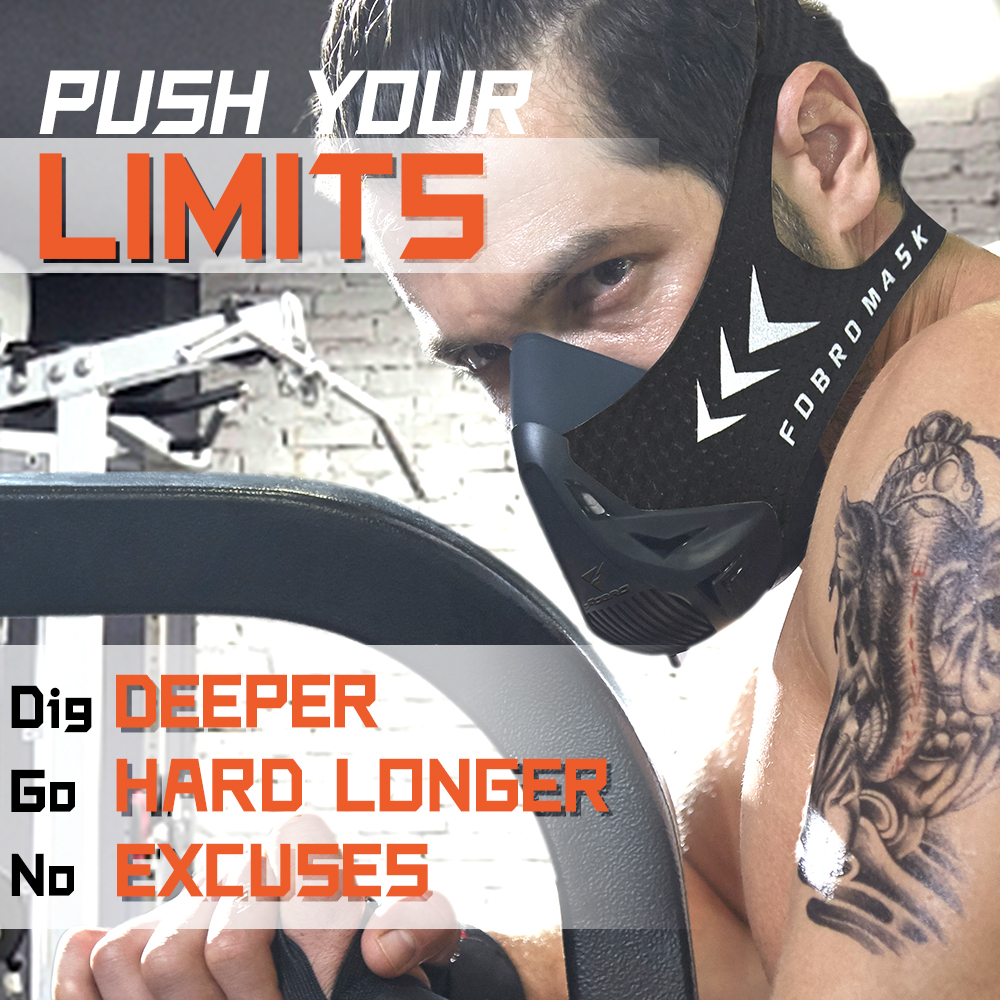 Sports Mask Elevation Running  - Black Face Mask Pack reseña y precio