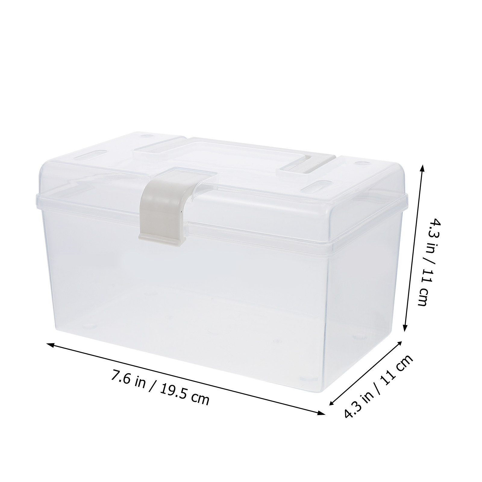 1Pcs Dustproof Transparent Sto - Face Mask Storage Box reseña y precio