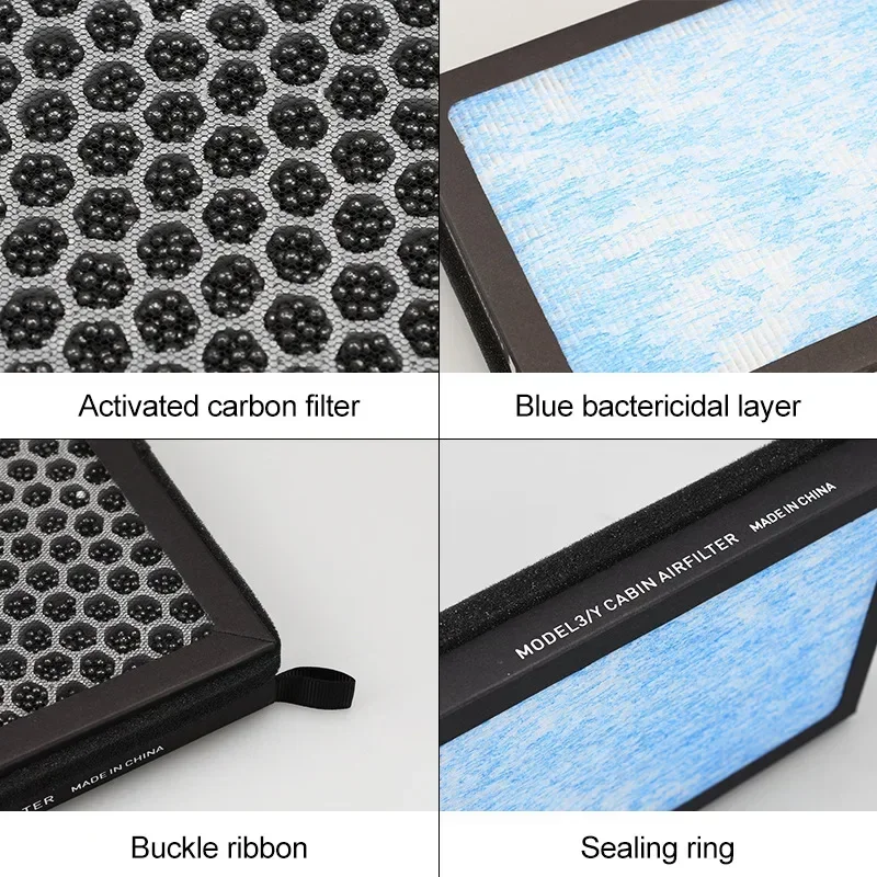 For Tesla Model 3 Model Y Juni - Filter Replacement N95 reseña y precio