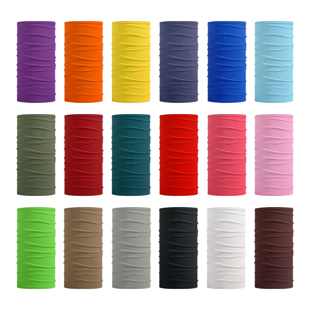 Seamless Solid Color Bandanas  - Neck Gaiter Face Cover reseña y precio