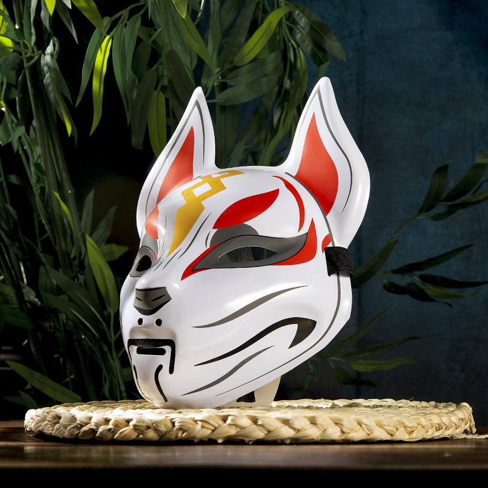 Fox Mask Japanese Cosplay Mask - Respirator Half Face reseña y precio