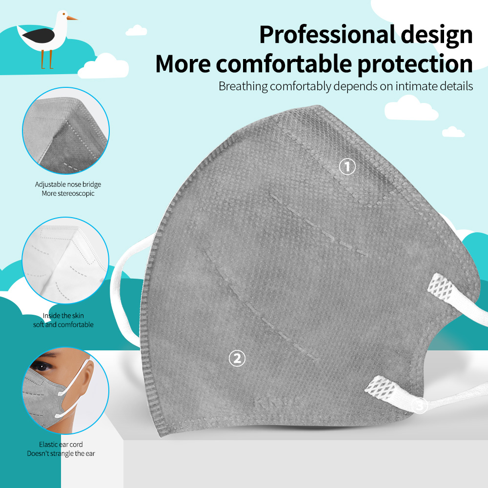 Children FFP2 Mask CE KN95 Kid - Disposable Surgical Mask reseña y precio