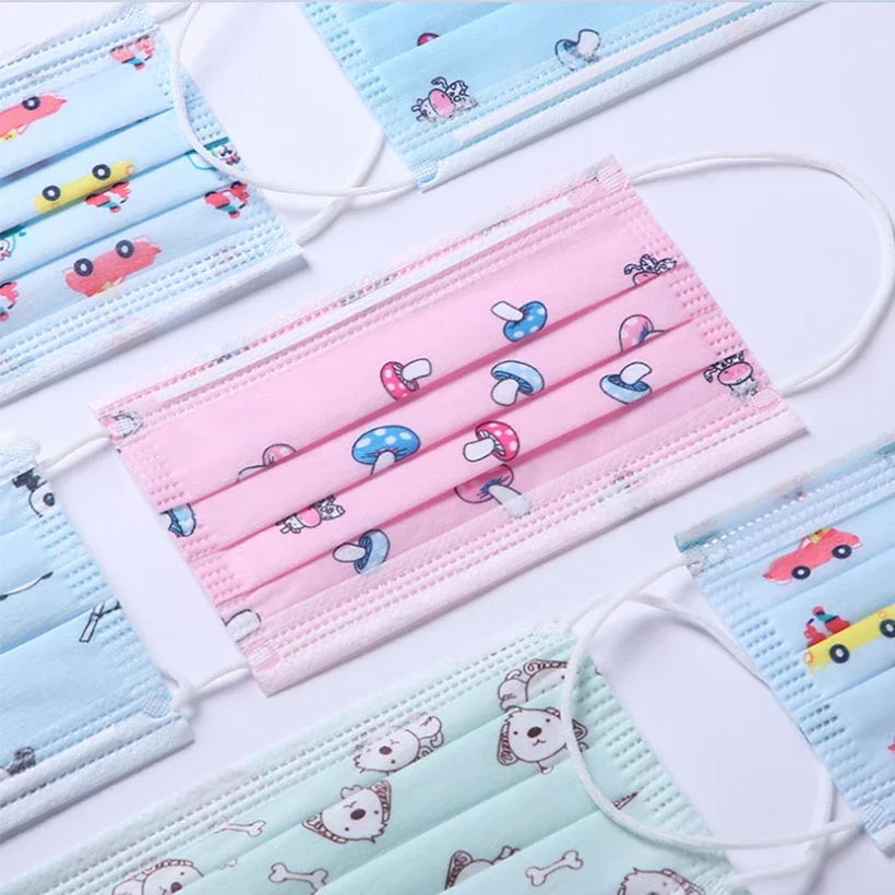 Child Mask Disposable Kid Mask - Disposable Surgical Mask reseña y precio