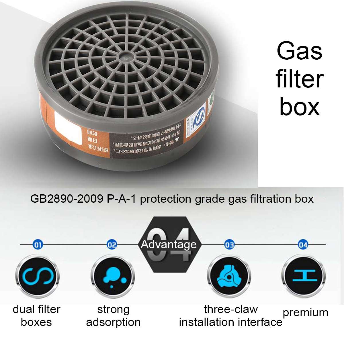 Protective Anti Bacteria Dust  - Face Mask Storage Box reseña y precio