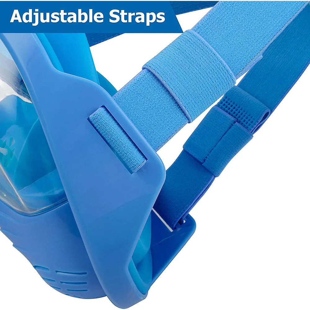Full Face Snorkel Mask Snorkel - Anti Pollution Mask reseña y precio