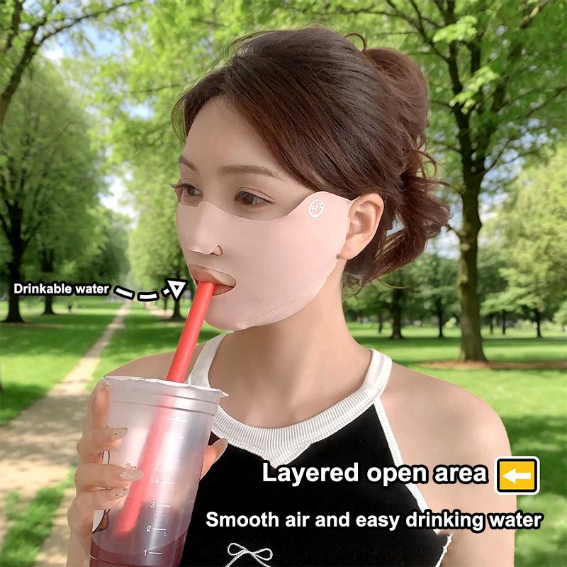 2PCS New Breathable Ice Silk M - Kids Face Mask reseña y precio