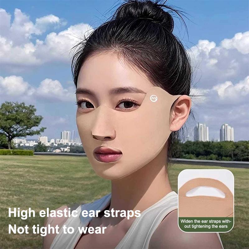 2PCS New Breathable Ice Silk M - Kids Face Mask reseña y precio